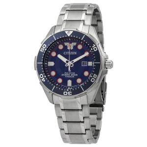 Blue Dial Titanium Watch BN020854W
