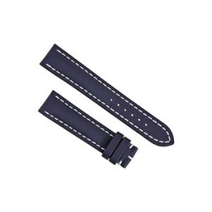 Blue Leather 20 mm  18 mm Watch Band Strap 113X