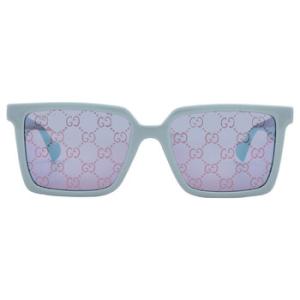 Blue Logo Square Sunglasses GG1540S 003