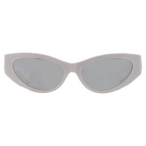 Blue Mirror Silver Cat Eye Sunglasses VE4470B 54741U