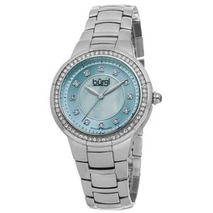 Blue Mother of Pearl Diamond Dial Watch BUR093BU