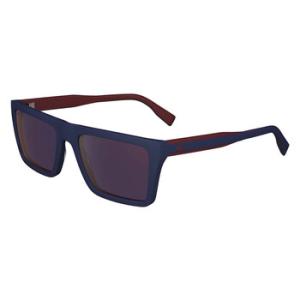 Blue Rectangular Sunglasses L6009S 424