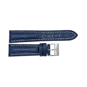 Blue Watch Band Strap with a Stainless Steel Tang Buckle 2420mm