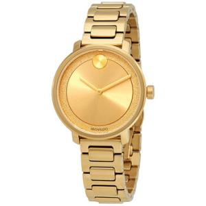 Bold Pale Gold Dial Watch