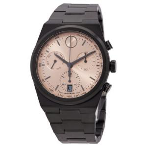 Bold Quest Chronograph Quartz Rose Gold Dial Watch