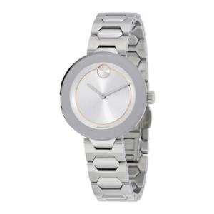 Bold Silver Dial Watch