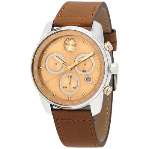 Bold Verso Chronograph Quartz Gold Dial Watch