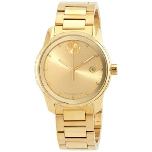 Bold Verso Quartz Gold Dial Watch