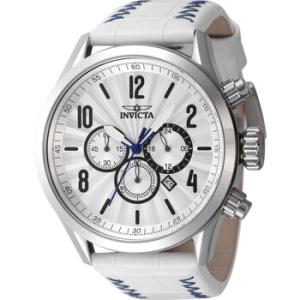 Bolt Chronograph GMT Quartz Silver Dial Watch