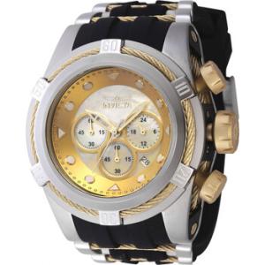 Bolt GMT Chronograph Gold and Champagne Dial Watch