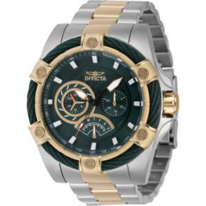 Bolt GMT Quartz Green Dial Watch