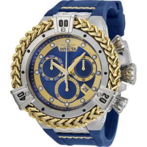 Bolt Herc Chronograph Date Quartz Blue Dial Watch