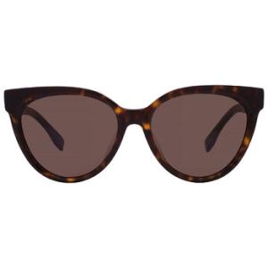 Brown Cat Eye Sunglasses FE40008U 52E