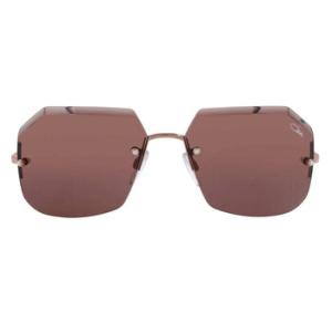 Brown Geometric Sunglasses CAZAL 21733 003