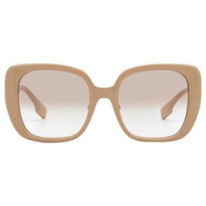 Brown Gradient Butterfly Sunglasses BE4371F 399013