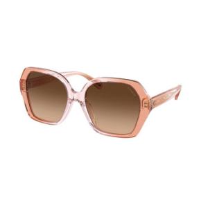 Brown Gradient Geometric Sunglasses HC8404U 581274