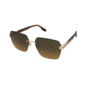 Brown Gradient Geometric Sunglasses MARC 713S 0EX4SE