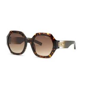 Brown Gradient Hexagonal Sunglasses SCH362M 0722