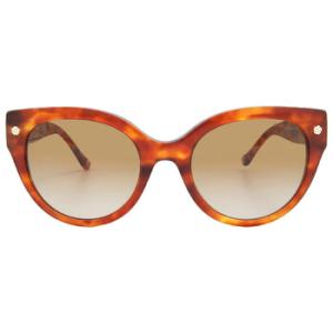 Brown Gradient Oval Sunglasses HC8393U 577413