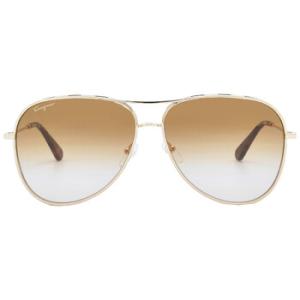 Brown Gradient Pilot Sunglasses SF268S 793