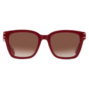 Brown Gradient Square Sunglasses AM0399SA 003