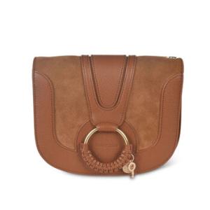 Brown Hana Medium Crossbody Bag