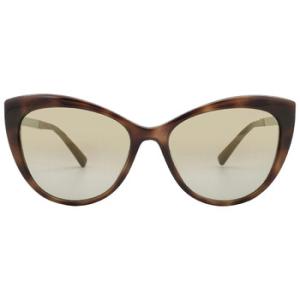 Brown Mirror Gold Gradient Cat Eye Sunglasses VE4348 52697I