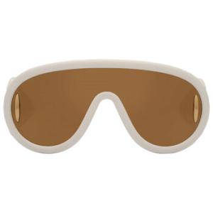 Brown Mirror Mask Sunglasses LW40108I 25G