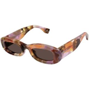 Brown Oval Sunglasses GG1907S 002