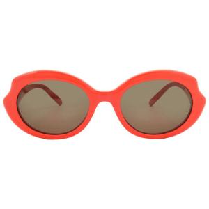 Brown Oval Sunglasses LW40147I 42E