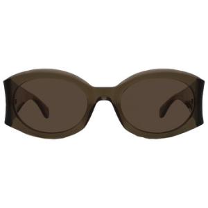 Brown Oval Sunglasses SF2008S 320