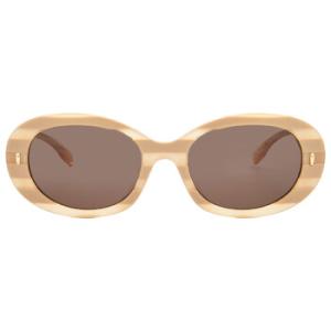 Brown Oval Sunglasses TY7214U 318173