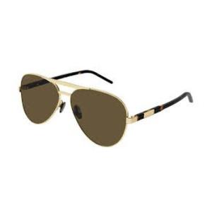 Brown Pilot Sunglasses GG1163S 004