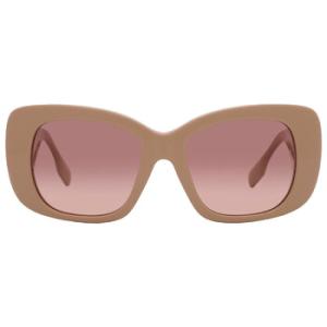 Brown Pink Gradient Square Sunglasses BE4410 399013