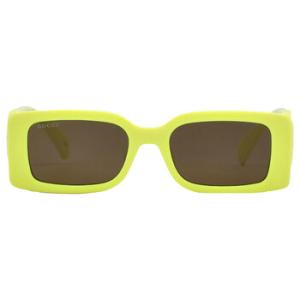 Brown Rectangular Sunglasses GG1325S 007