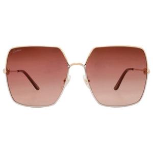 Brown Square Sunglasses CT0361S 002