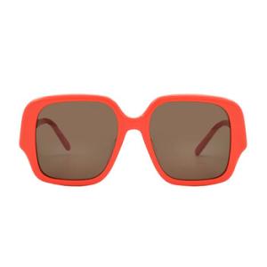 Brown Square Sunglasses LW40134U 42E