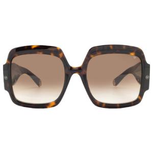 Brown Square Sunglasses SPP038M 0722