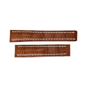 Brown Strap with White Stitching 2220mm