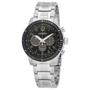 Brycen Chronograph Black Dial Watch CA435858E