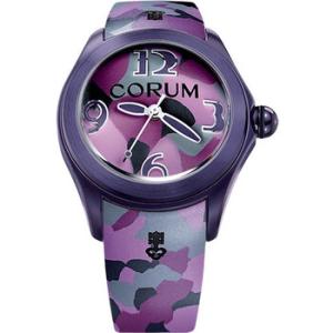 Bubble 42 Automatic Purple Camoflage dial Watch 082.413.980390 CA03