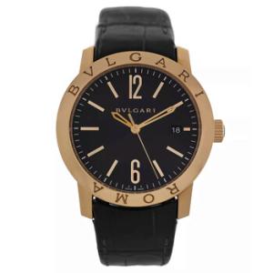 Bulgari Roma Automatic Black Dial Watch BBP39G