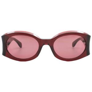 Burgundy Oval Sunglasses SF2008S 612