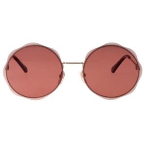 Burgundy Round Sunglasses CH0202S 003