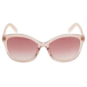 Burgundy Shaded Oval Sunglasses MARC 554S 07333X