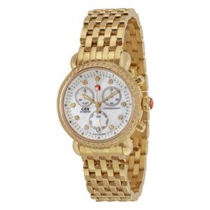 CSX36 Day Diamond Goldplated Watch MWW03M000141