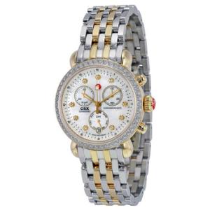 CSX 36 Mother of Pearl Diamond Dial Twotone Watch MWW03M000158