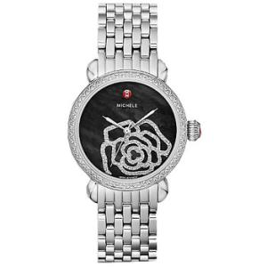 CSX Black Mother of Pearl Dial Watch MWW03T000031