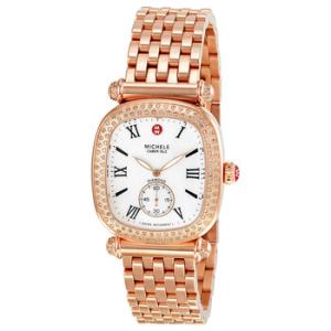Caber Isle Mother of Pearl Diamond 18 kt Rose GoldPlated Watch MWW16C000014