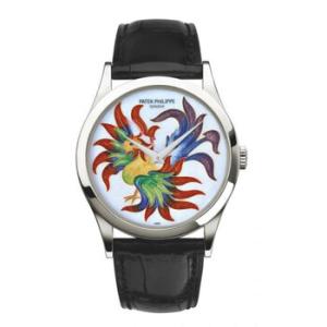 Calatrava Automatic White Dial Watch 5077P054